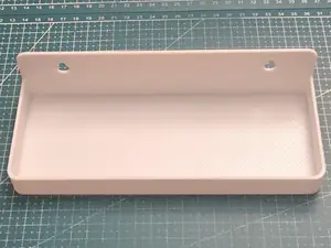 Wall shelf – 4 Sizes, 2 mount types: tape or screw