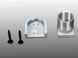 Holder for clothes or curtain rod 20mm