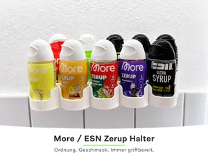 More / ESN Zerup Wandhalterung | 10 Sirup Flaschen