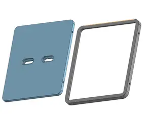 Moped Kennzeichenhalter-Nummernschild Halter