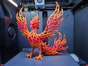 Voronoi Phoenix - Rise from the ashes!