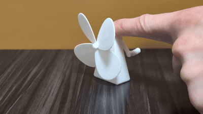 Hand-Crank Fan
