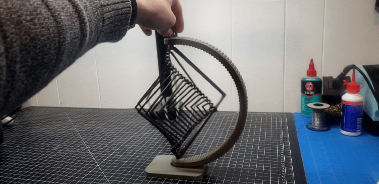 Square Wave Kinetic Sculpture
