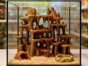 3D - Rückwand (Open Cave)
