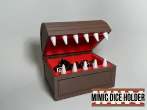MIMIC DICE HOLDER - Dice Storage Chest