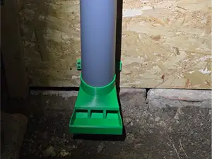 Chicken feeder for pipe 110mm
