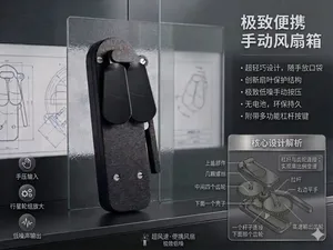 便携式口袋风扇Fan（风力强劲可折叠）