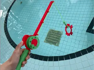 Fishing rod toy - clicking sound