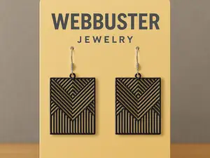 Chevron Arc Earrings