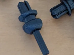 Opel Corsa F Halter für Hutablagenbänder
