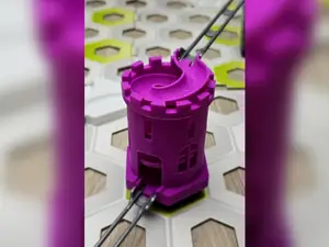 Castle tower - Gravitrax compatible part