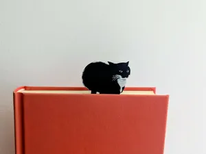 Maxwell the Cat Slip on Bookmark