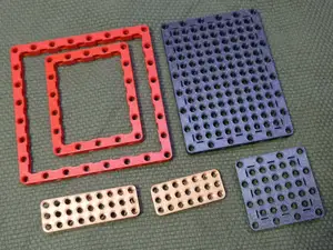 Technic Baseplates and frames, various sizes