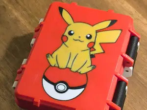 Rugged Pokemon Card Box (for cards with sleeve)