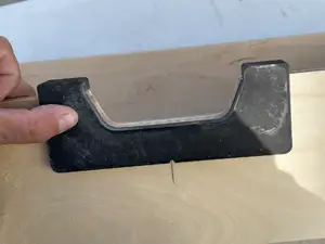 Drawer Notch Pull 4.5"x1.125"