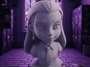 Frankie Stein bust electric goth Monster High