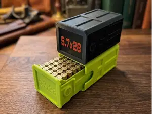 Stackable Ammo Box -5.7x28 FN -50rd