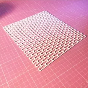 Miniature Bricks Template