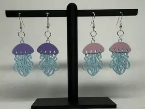 Cute Colorful Jellyfish Earrings – Miss Frizzle