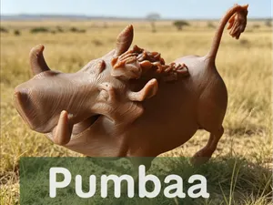 彭彭Pumbaa狮子王角色（Lion king, Hakuna Matata）
