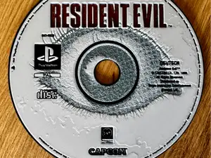 Resident Evil PS1-Disc – mehrfarbige 3D-Deko