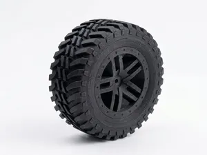 RC Buggy Wheel & Tyre 110 scale Model 1