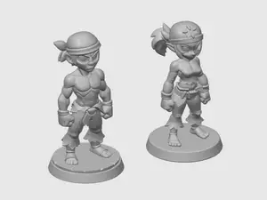 Duo Sacrieur – personnage Dofus en mode JdR