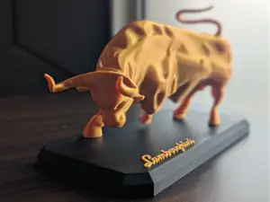 Lamborghini Bull 3D Sculpture