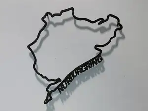 Silhouette del circuito del Nürburgring