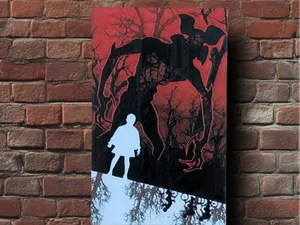 "Eleven face à l'ombre" - stranger things 