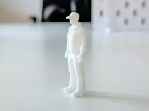 Miniature Standing Man/Worker for your Diorama