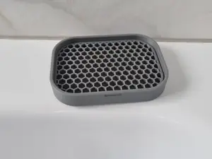 Modern Travel Soap Dish / Box with click lock