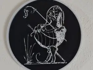 sottobicchieri quadri piatti grottesche pantagruel