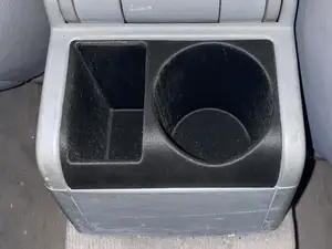 BMW E46 rear ashtray delete cup holder
