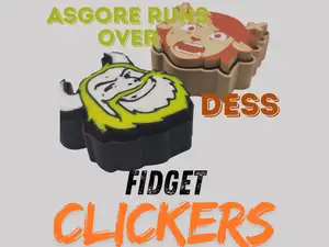 Deltarune Asgore & Dess meme fidget