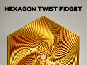 Hexagon Twist Fidget