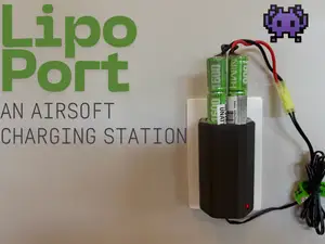 Lipo Port | An airsoft charging station