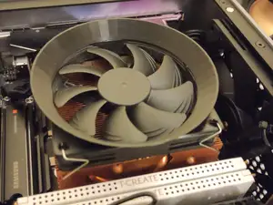 Fan duct for AXP-90 & 92mm fan