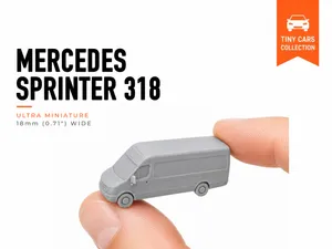 Tiny Mercedes Sprinter 318 - Mini Cars Series