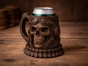 Totenkopf BierkrugUS