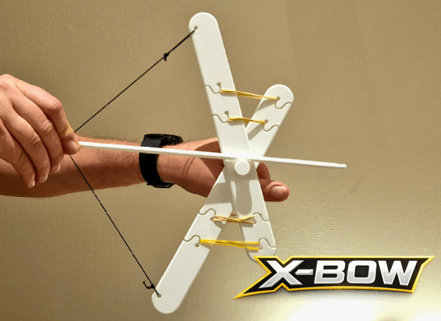 Rubber Band Mini X-bow