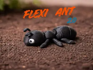 Flexible & Articulated Ant 2.0 ( 6-Legged Version)