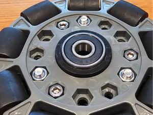 100MM OMNI Wheel spacer for 608 2RS Bearing