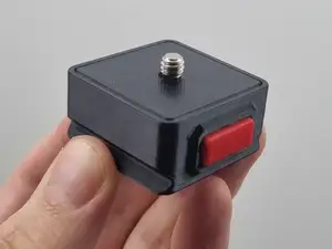 Camera Snap Fit Quick Release Plate and Mount