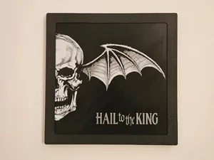 Hail to the King - A7X album cover wall art
