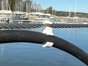 Shore Power Cable Holder for Sailboat (Wire Mount)