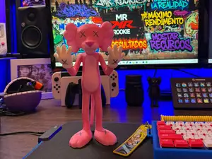 Kaws x Pink Panther – Fusion Tribute by Mr. Rookie