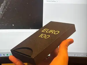 Euroschein Halter