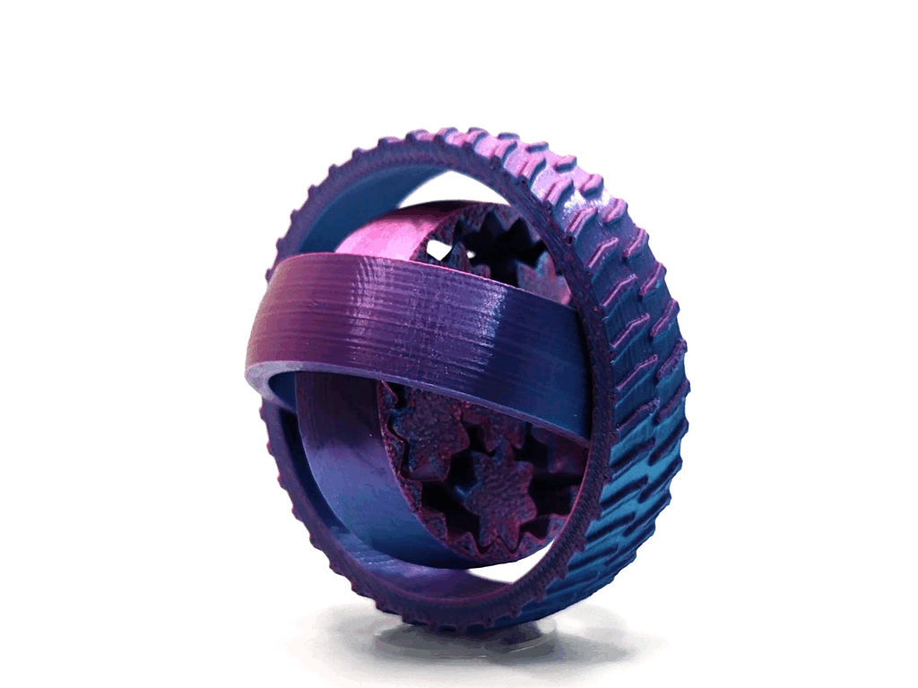 Two in one gyro fidget toy V2