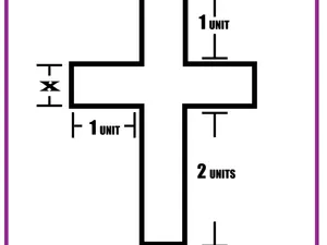 multiple crosses template